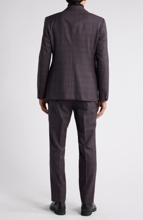 John Varvatos Plaid Wool Blend Suit
