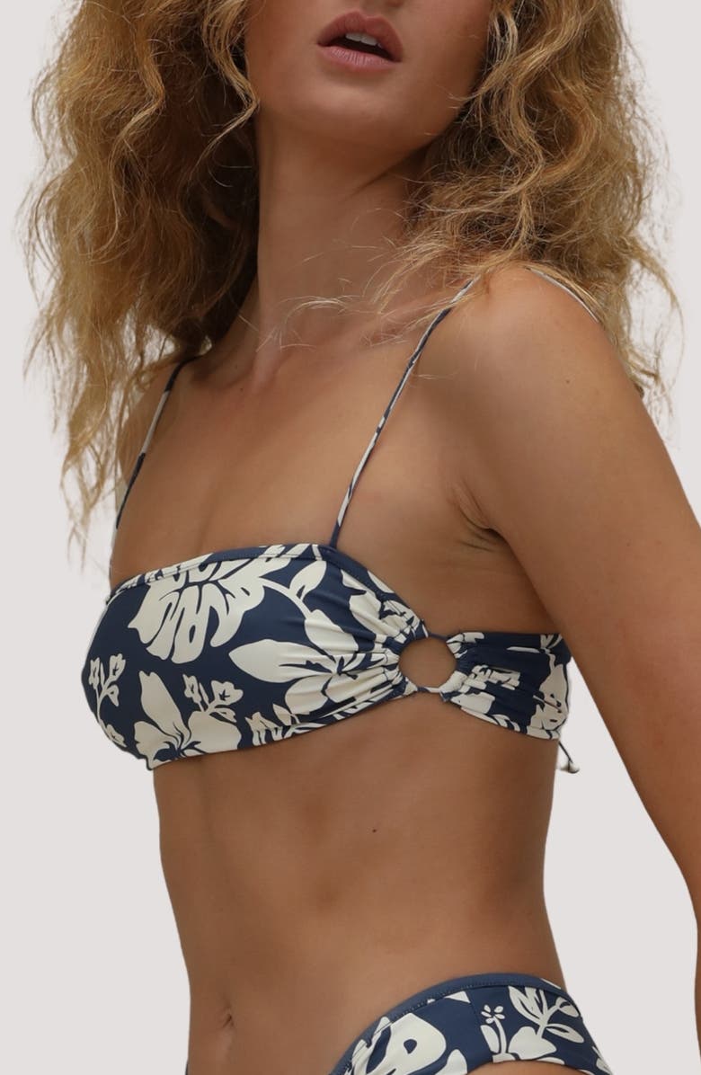Stone Fox Swim Vero Bikini Top, Alternate, color, Hibisco