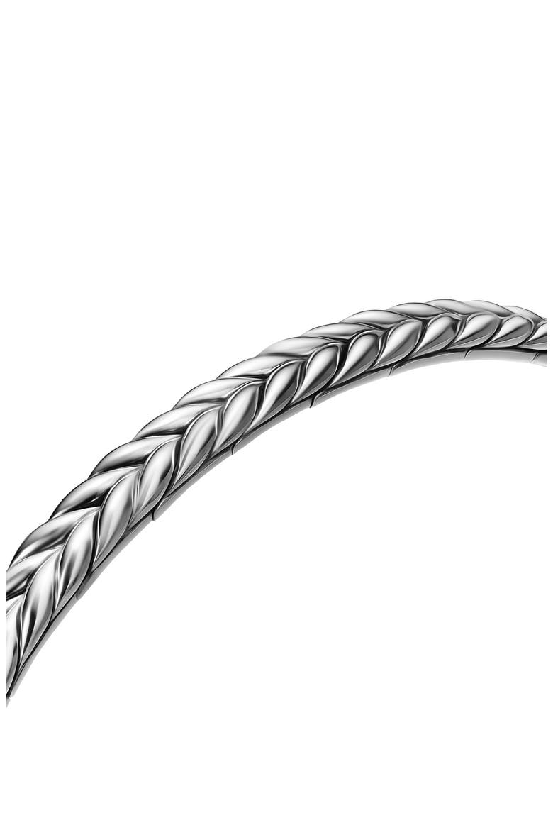 Chevron Flex Bracelet, Alternate, color, SILVER