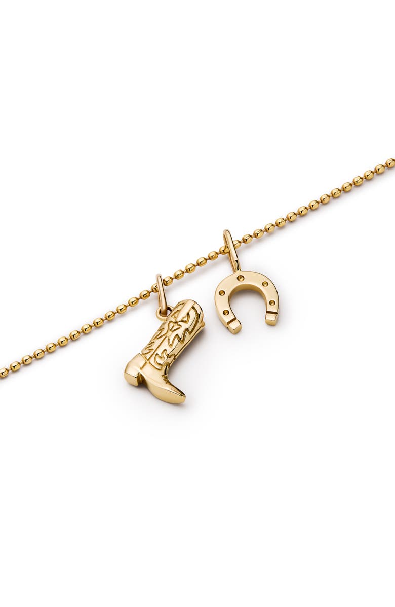 Ana Luisa Gold Pendant Necklace - Cowboy Charm Necklace, Alternate, color, Gold