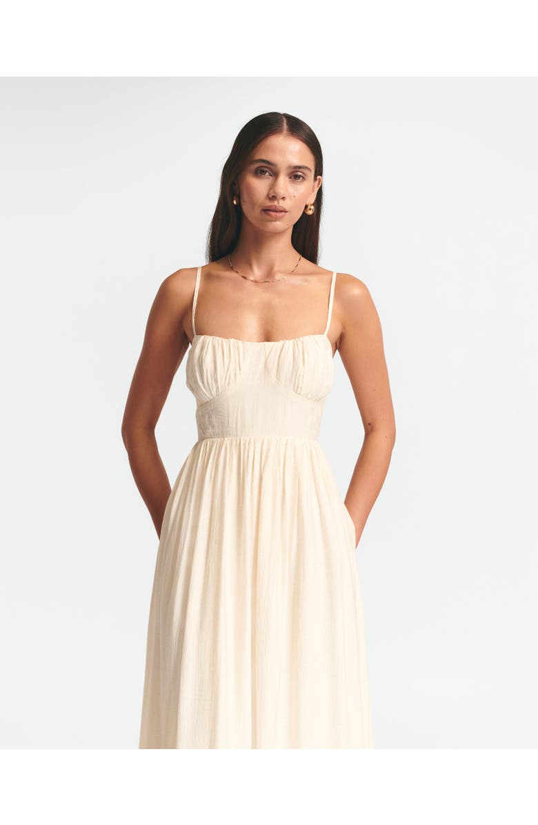 ST MRLO George Maxi Dress, Alternate, color, Cream