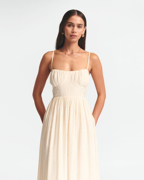 St Mrlo George Maxi Dress In White