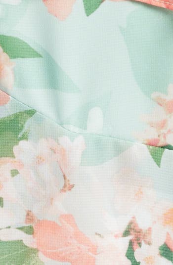 Floral Ruffle Maxi Dress