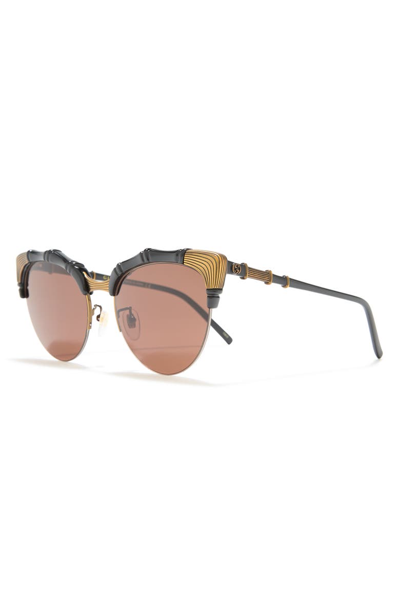 Gucci 56mm Cat Eye Sunglasses, Alternate, color, 