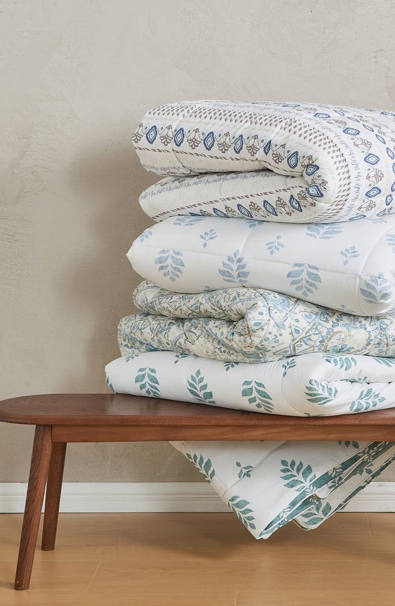 Woven & Weft Reversible Microfiber Comforter Set, Alternate, color,