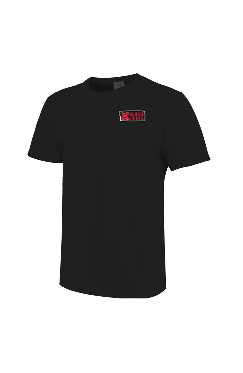 IMAGE ONE Unisex Image One  Black Nebraska Huskers Hyper Local Black Shirts Corn T-Shirt, Alternate, color, Black