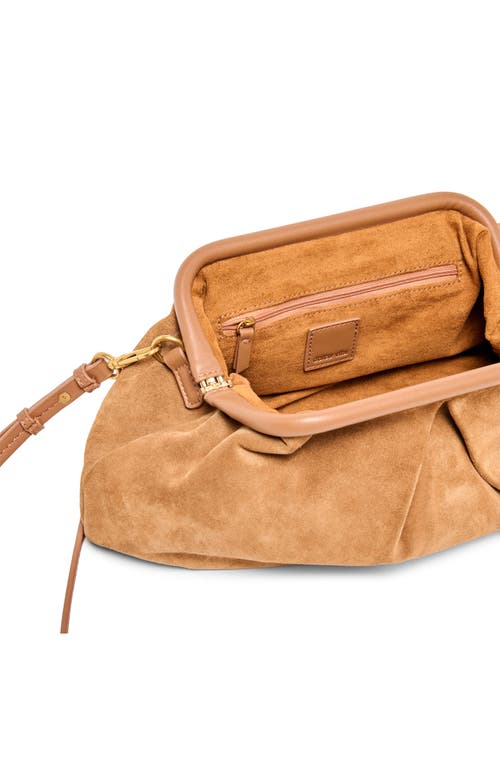 Dolce Vita Sahara Frame Clutch In Brown