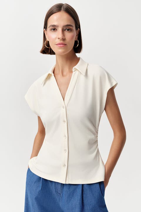 Siennal Short Sleeve Knit Shirt