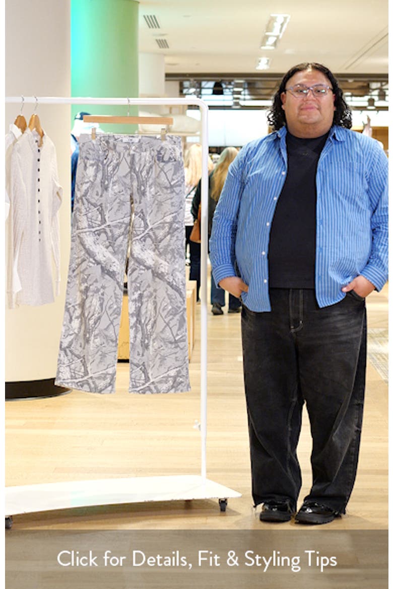 Britney Camo Low Rise Wide Leg Jeans video