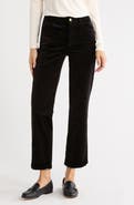 PAIGE Mason Velvet Ankle Straight Leg Jeans