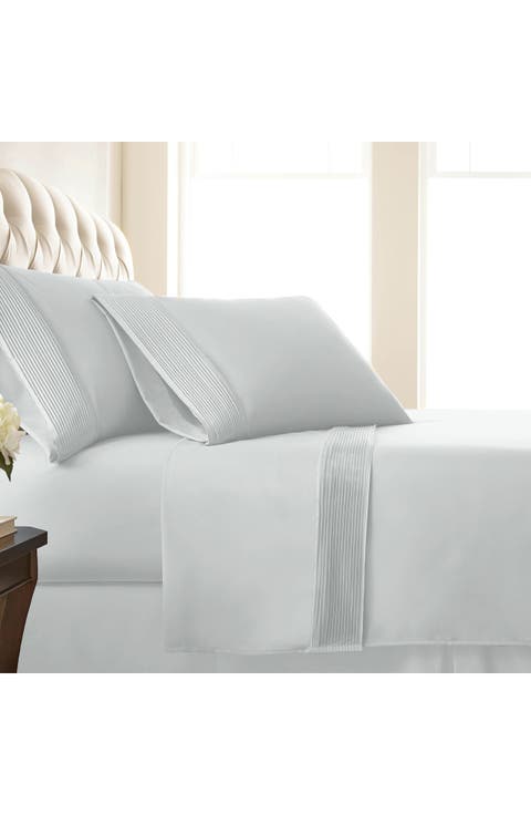 Premium Collection Pleated Extra Deep Pocket Sheet Set