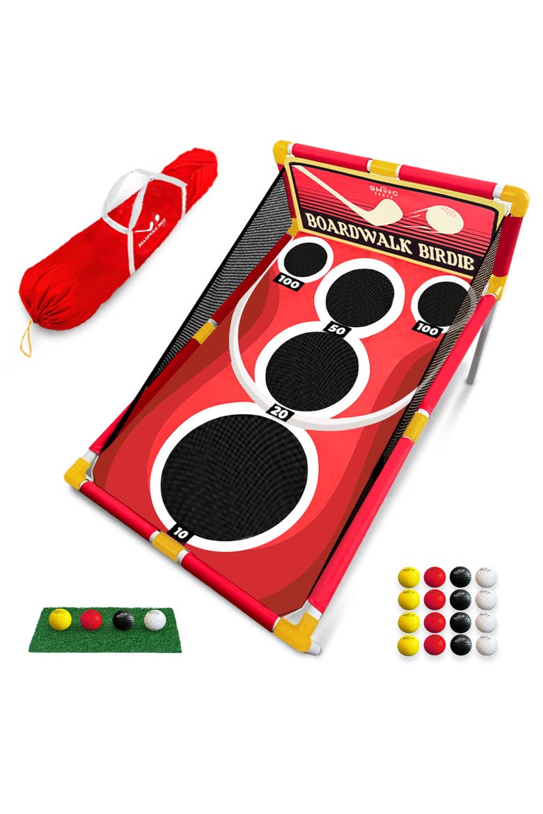Boardwalk Birdie | Arcade Style Golf Game, Main, color, Red
