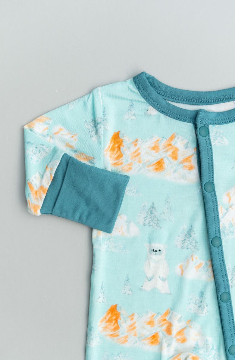 Laree + Co Jude Convertible Footie, Alternate, color, Blue