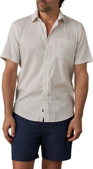 Faherty Movement Short Sleeve Button-Up Shirt