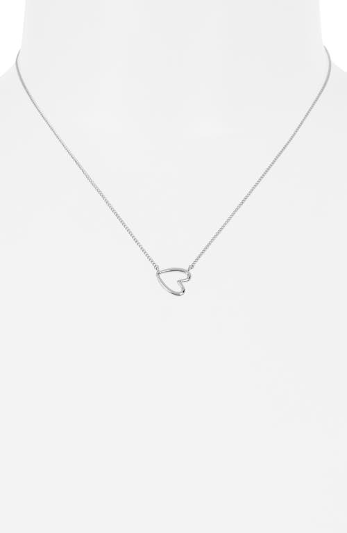 Leith Open Heart Pendant Necklace