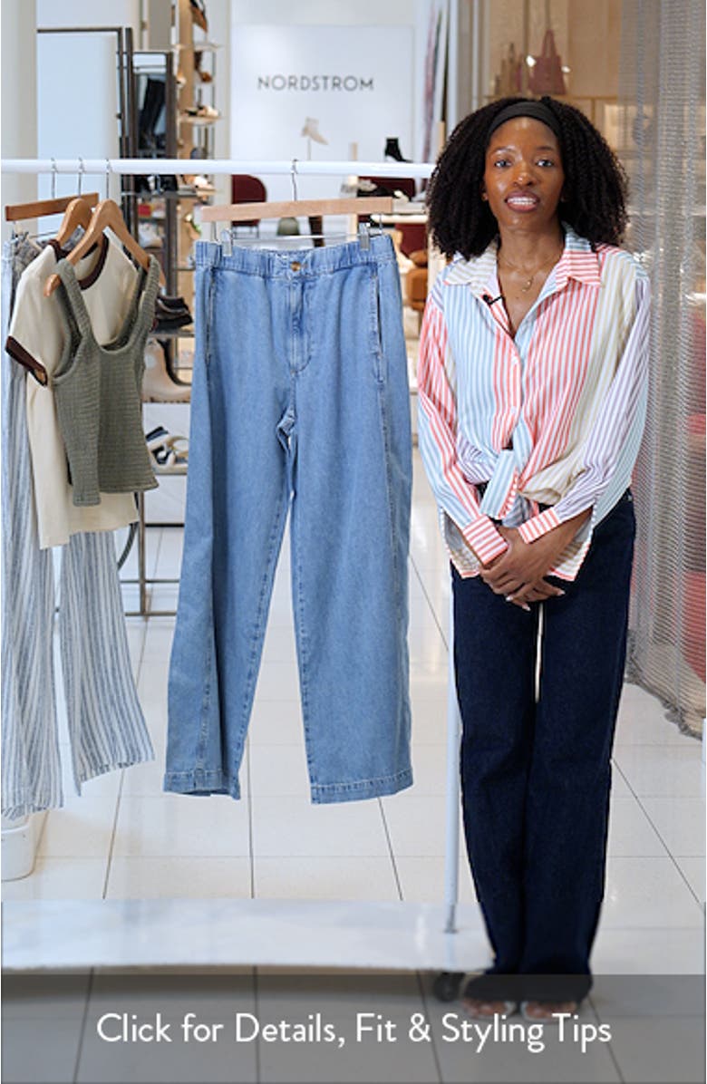 Rumi High Waist Wide Leg Jeans, sales video thumbnail