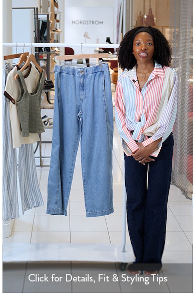 Rumi High Waist Wide Leg Jeans video