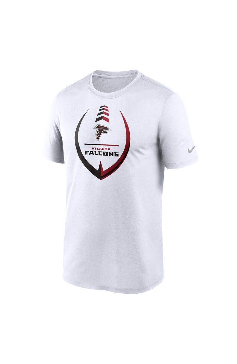 Nike Men's Nike White Atlanta Falcons Icon Legend Performance T-Shirt, Alternate, color, White