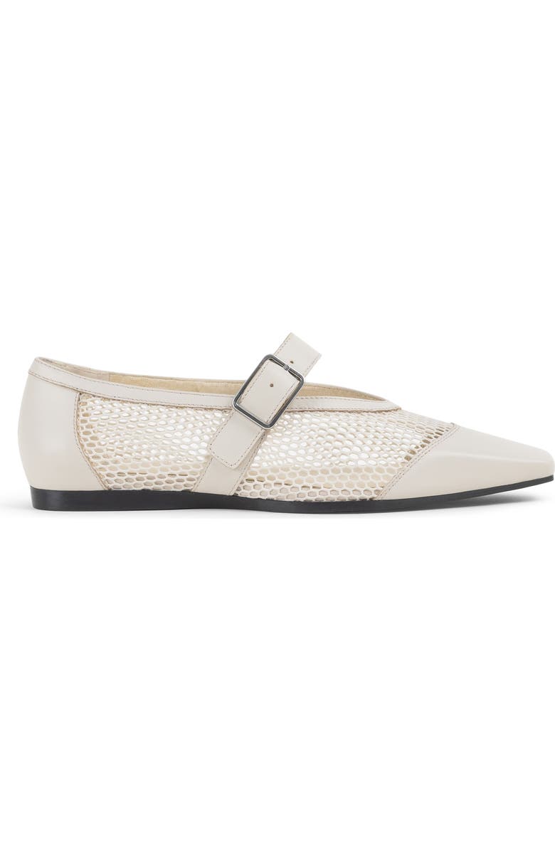Vagabond Shoemakers Wioletta Mesh Mary Jane Flat, Alternate, color, Off White