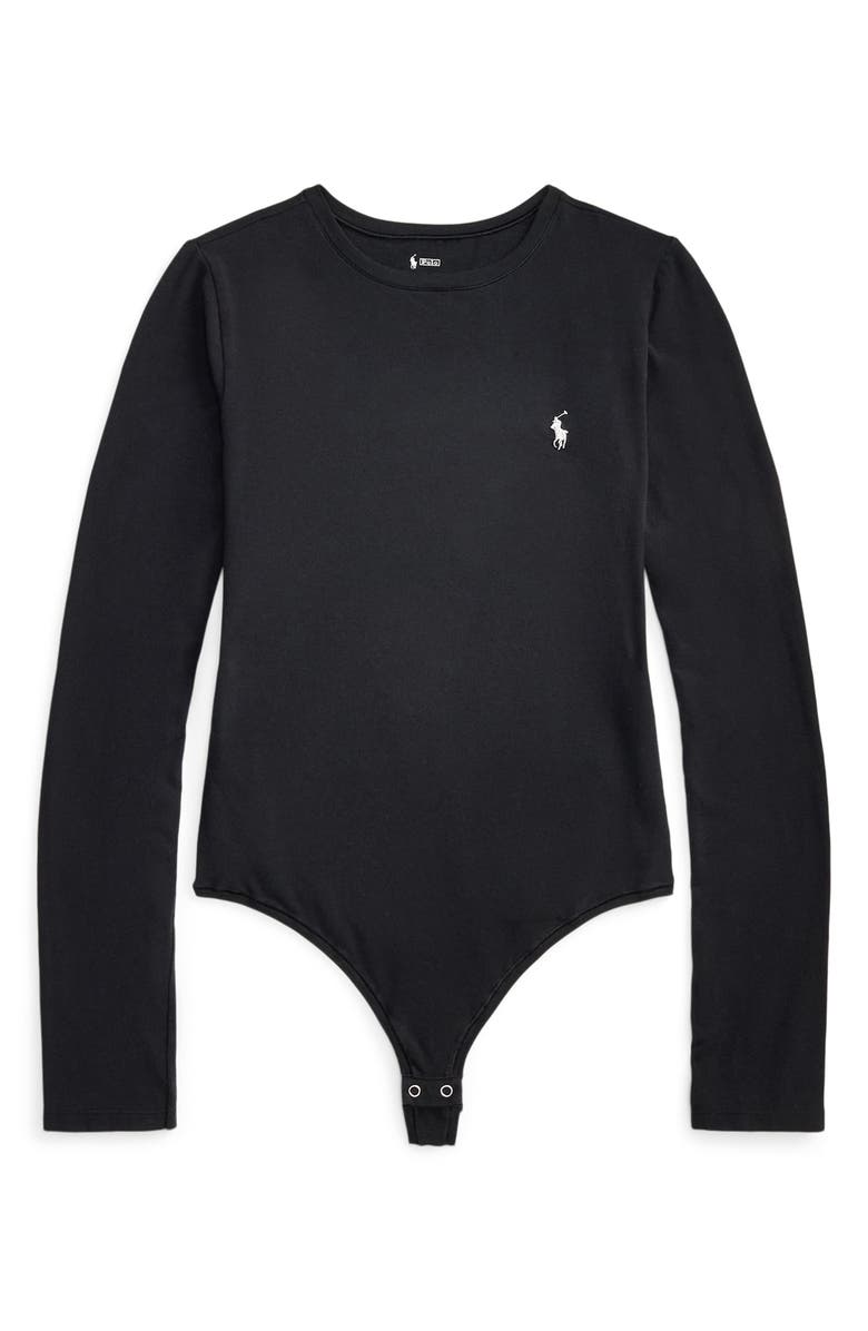 Polo Ralph Lauren Cotton Blend Bodysuit, Alternate, color, 
