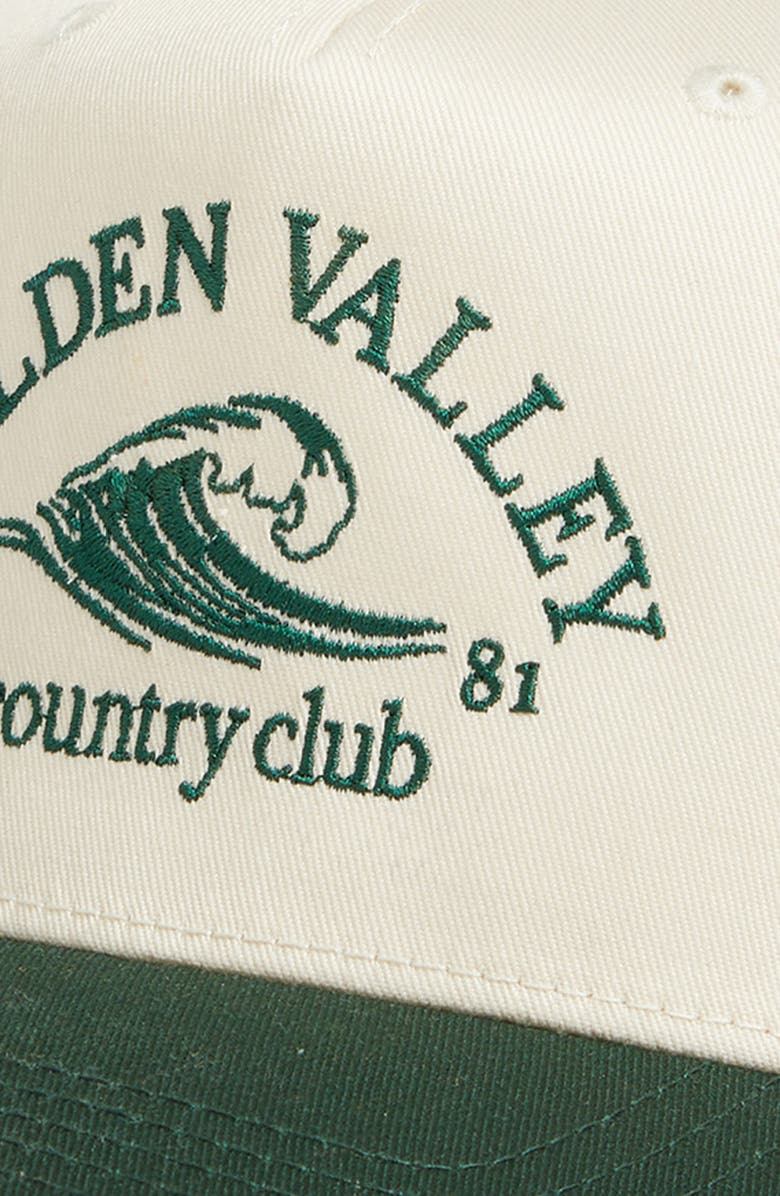 Friday Feelin’ Golden Valley Country Club Adjustable Snapback Hat, Alternate, color, Green