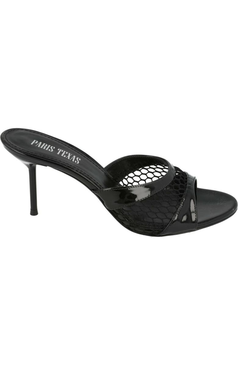 Paris Texas Lidia Slide Sandal, Alternate, color, Black