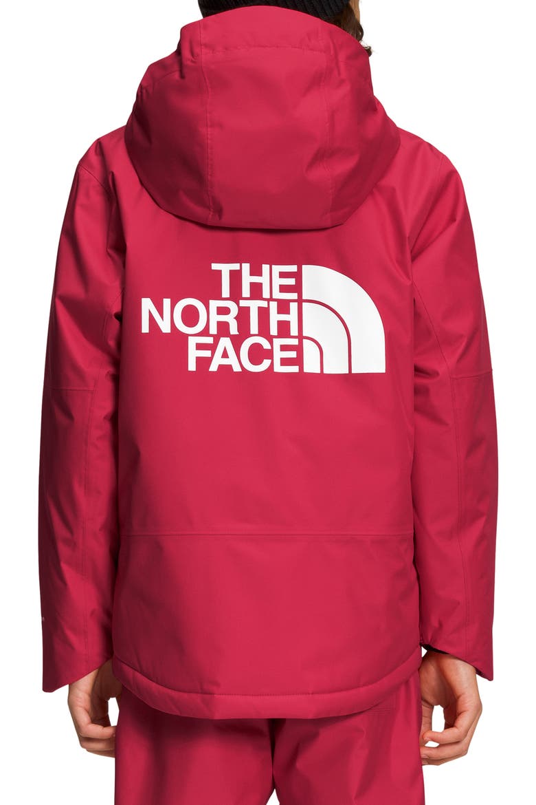 Kids' Freedom Insulated Waterproof Hooded Jacket, Alternate, color, RED