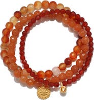 Satya Jewelry Manifest Protection Gemstone Bracelet Set