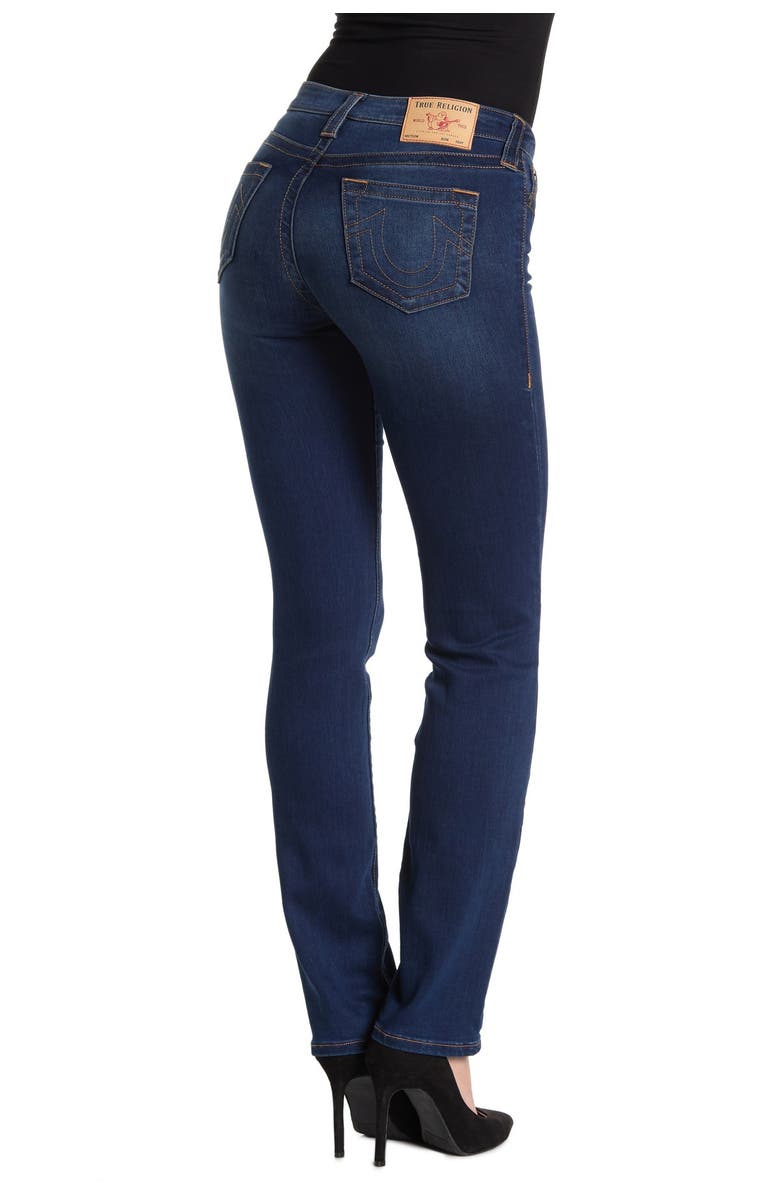 True Religion Brand Jeans Billie Straight Leg Jeans, Alternate, color, 