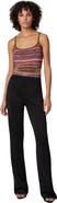 Missoni Straight Trousers In Lamé Viscose