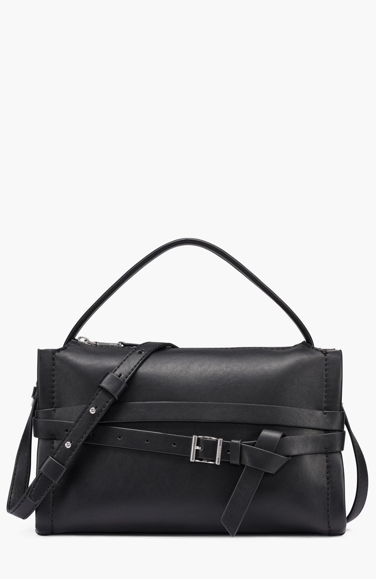 Bridie Medium Crossbody, Main, color, Black/Silver