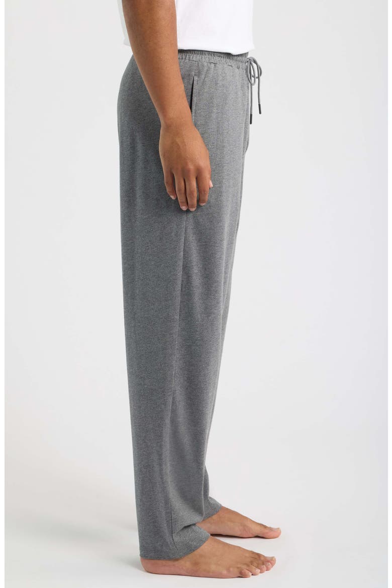 Cotton & Tencel® Modal Lounge Pants, Alternate, color, GREY CHARCOAL HTR