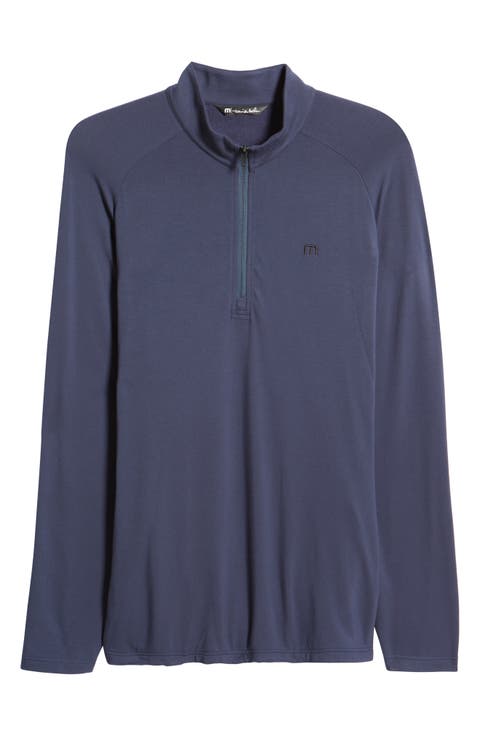 Men's Networking Quarter Zip Fleece Pullover