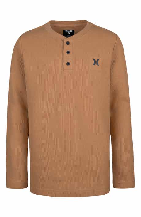 Hurley Kids' Thermal Long Sleeve Henley