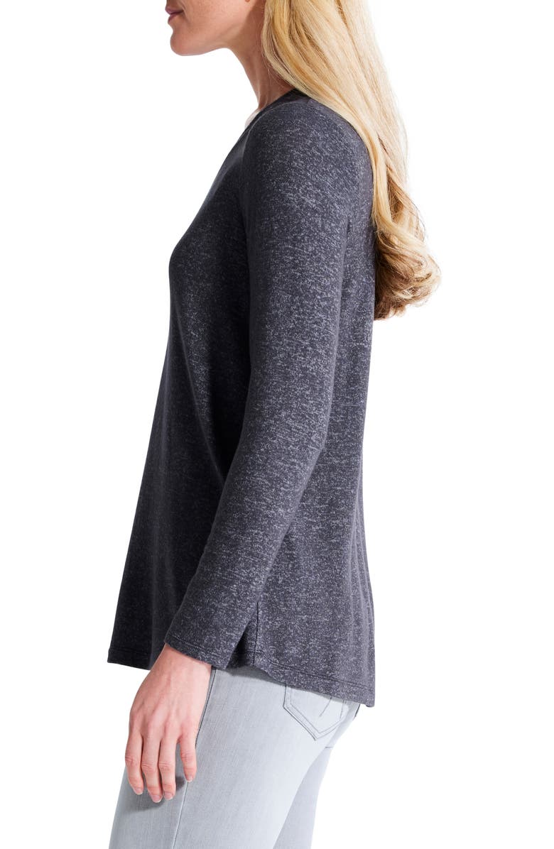 NZT by NIC+ZOE Sweet Dreams Heathered Top, Alternate, color, 