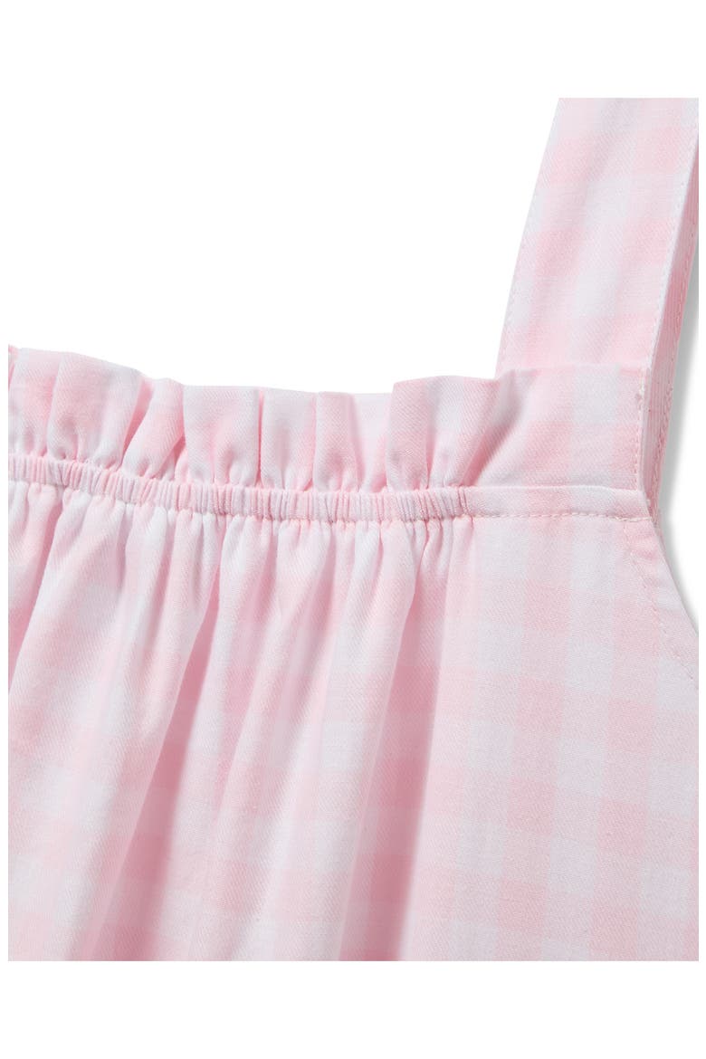 Annabelle Gingham Brushed Cotton Twill Nightgown, Alternate, color, PINK