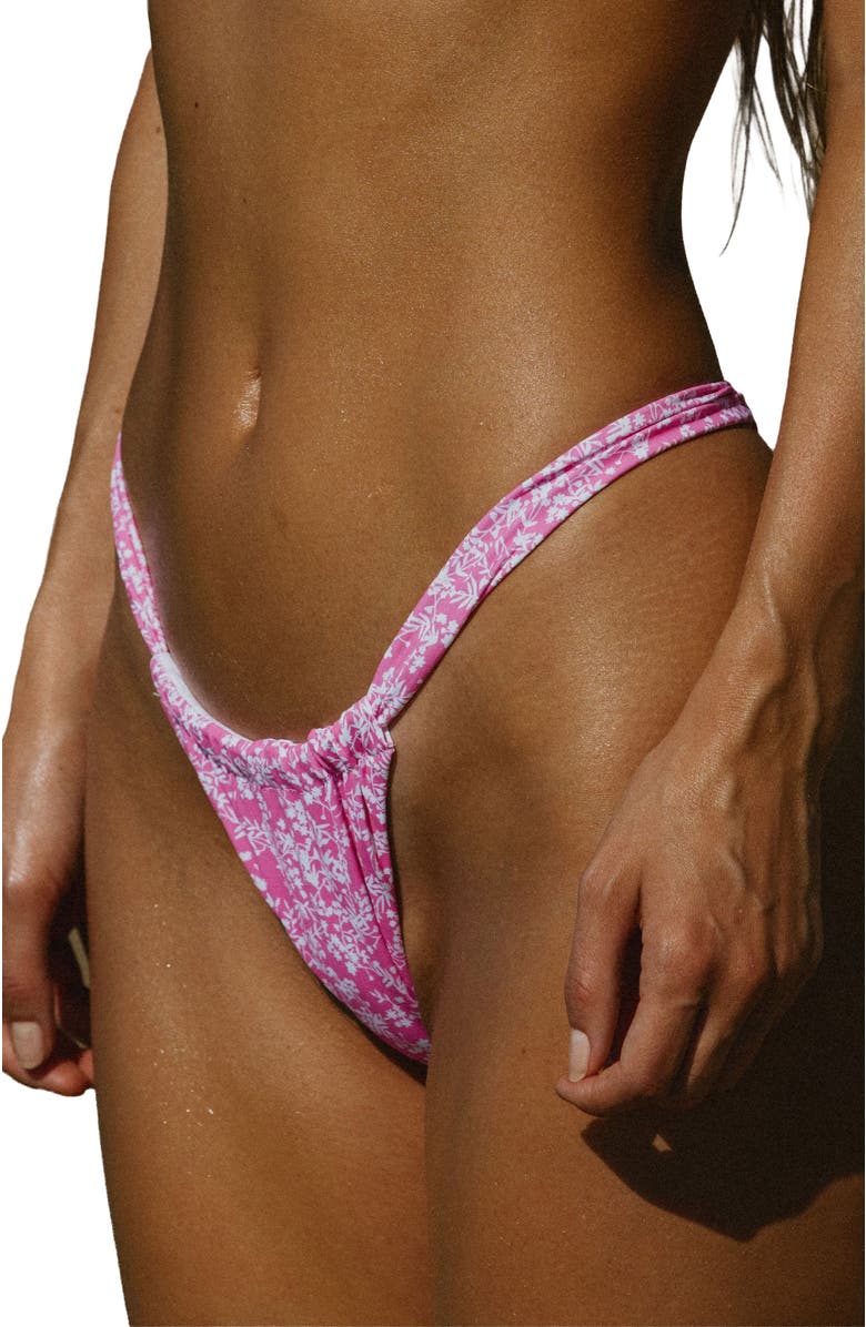 Bright Swimwear Nia Bottom, Alternate, color, Peppermint Pink