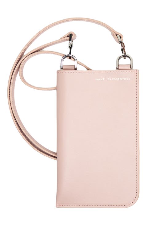 Arch Smooth Leather Phone Bag