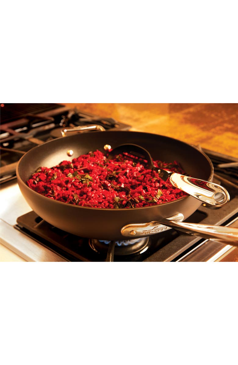 All-Clad 12-Inch Hard Anodized Aluminum Nonstick Chef's Pan, Alternate, color,