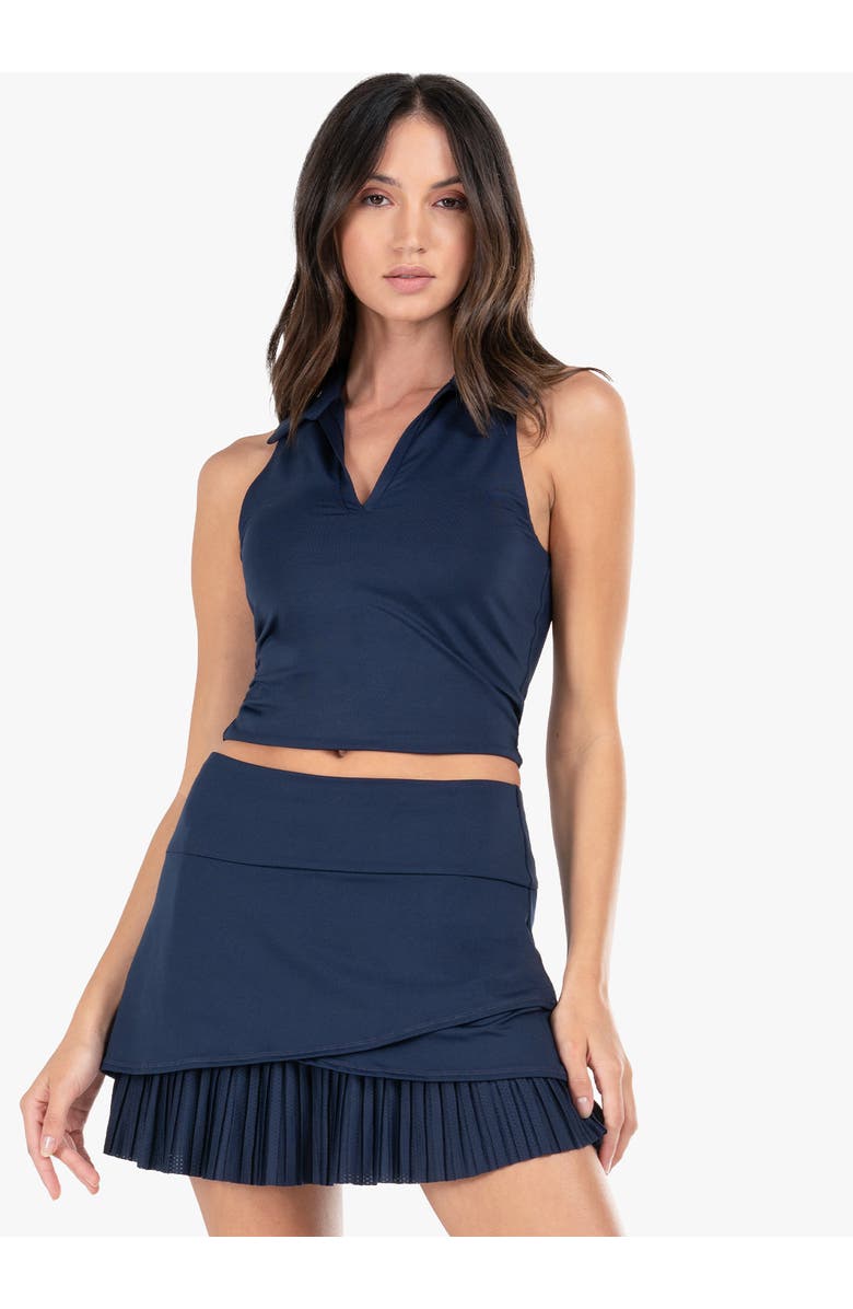 Lucky in Love Hip Fit Polo Tank, Alternate, color,