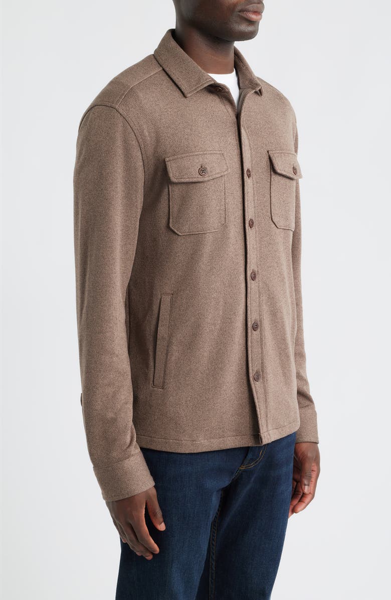 Peter Millar Crown Sweater Fleece Shirt Jacket, Alternate, color,