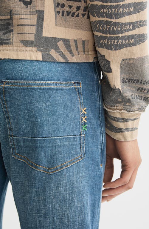 Scotch & Soda Ralston Slim Fit Denim Jeans (hit & Miss)) In Blue