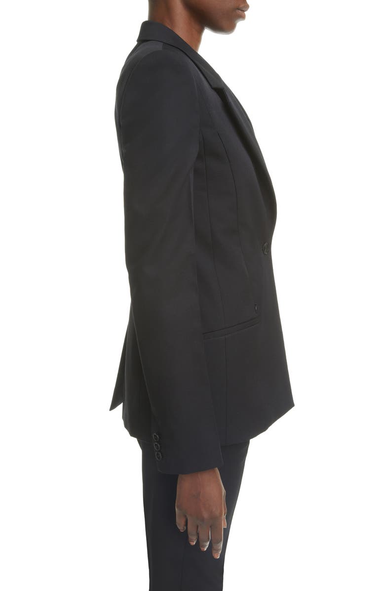 Givenchy Convertible Wool & Mohair Cape Jacket, Alternate, color,