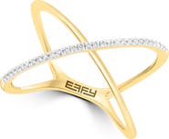 EFFY Diamond Crisscross Ring