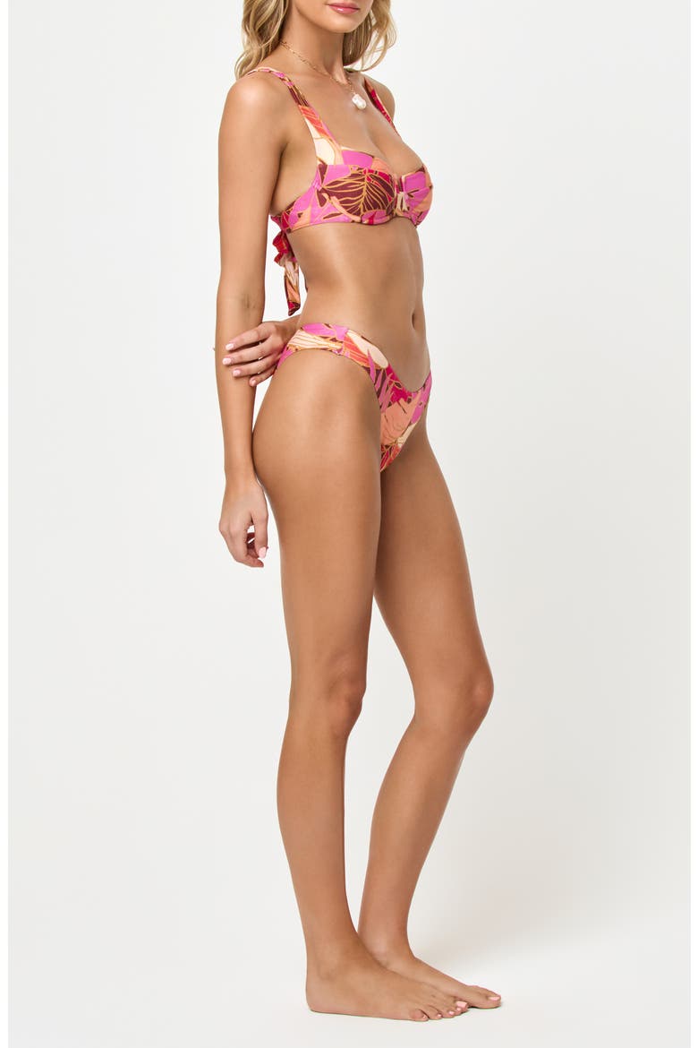 Mako Underwire Bikini Top, Alternate, color, LEAF IT TO ME