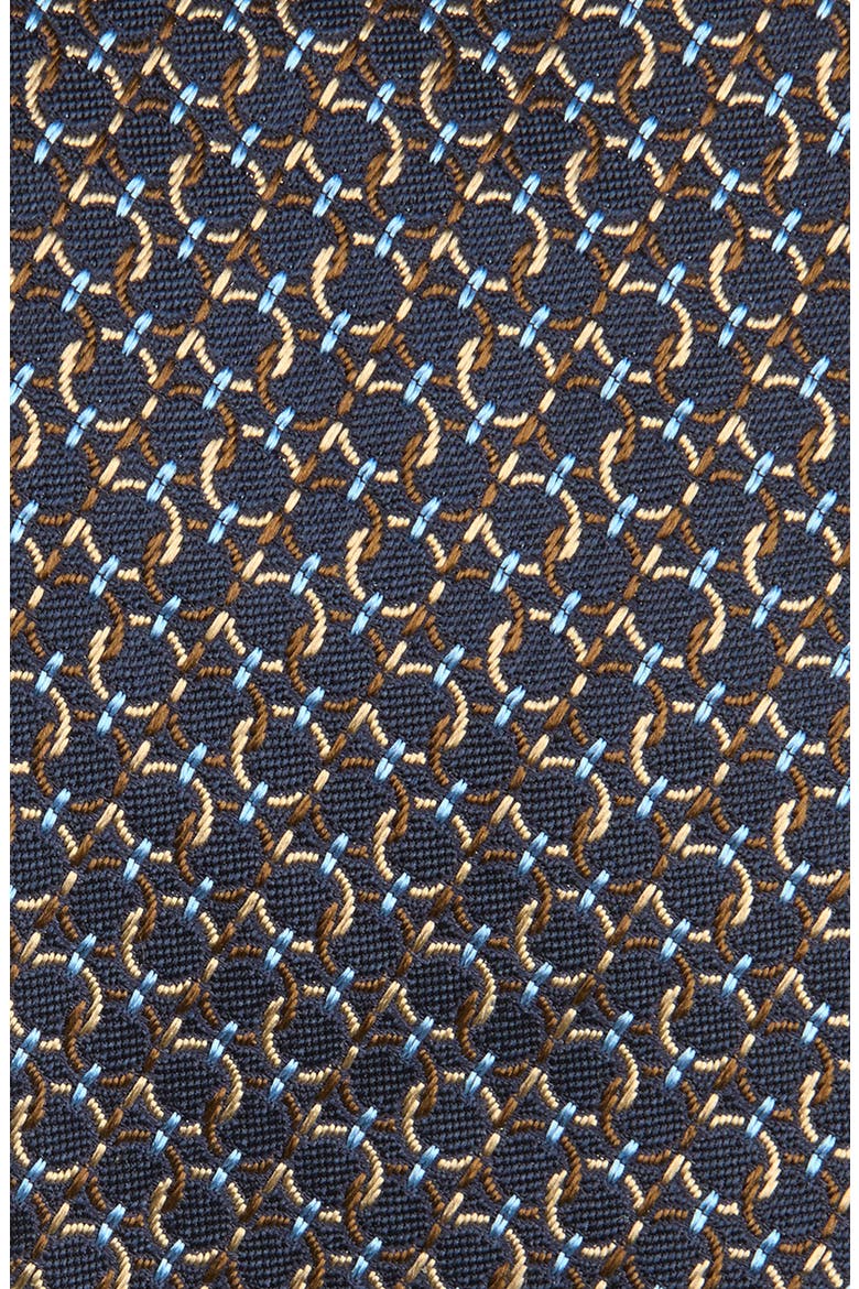 Crema Silk Tie, Alternate, color, MARRONE