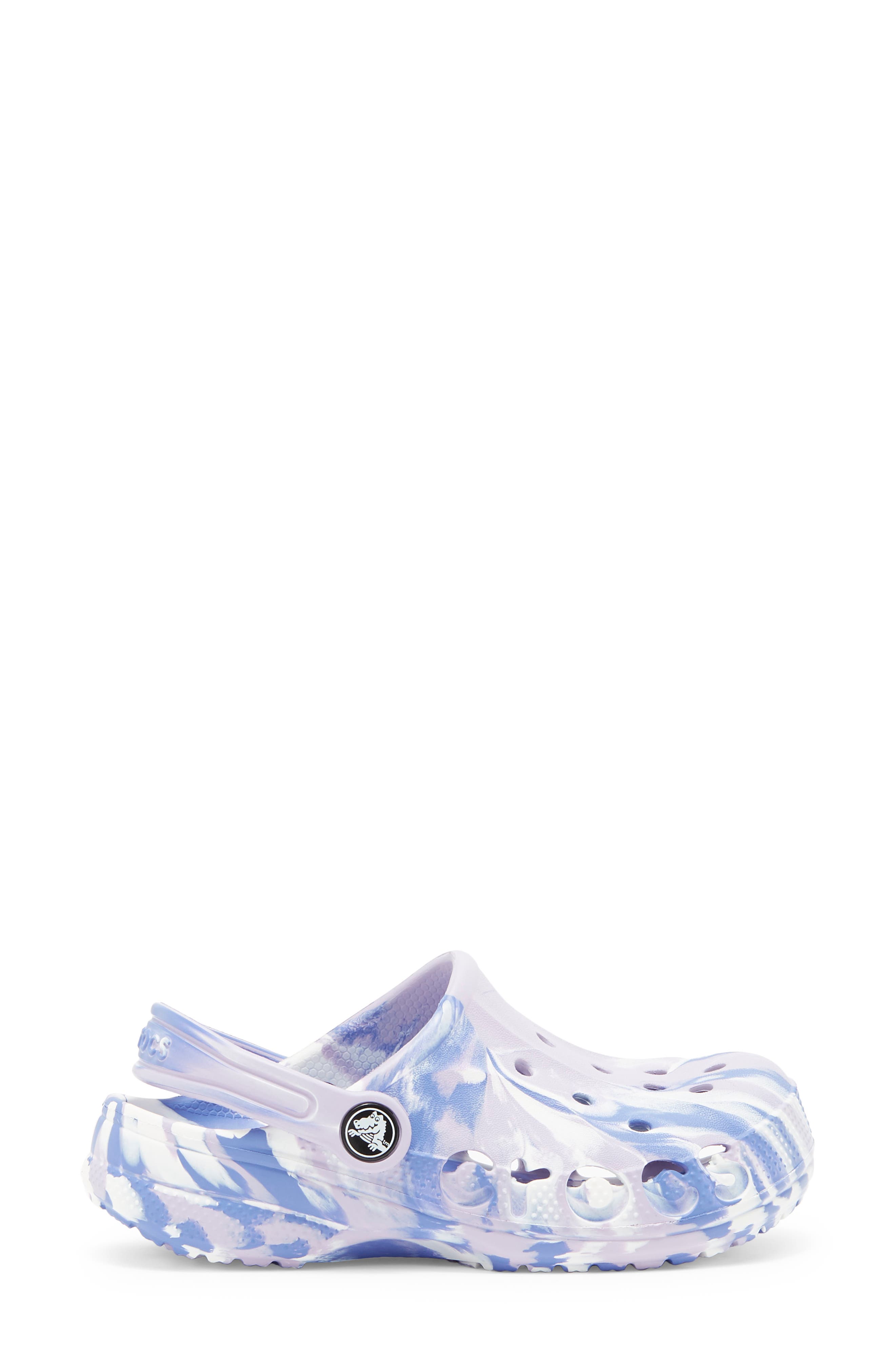 Kids' Baya Marble Clog, Alternate, color, LAV/MLT