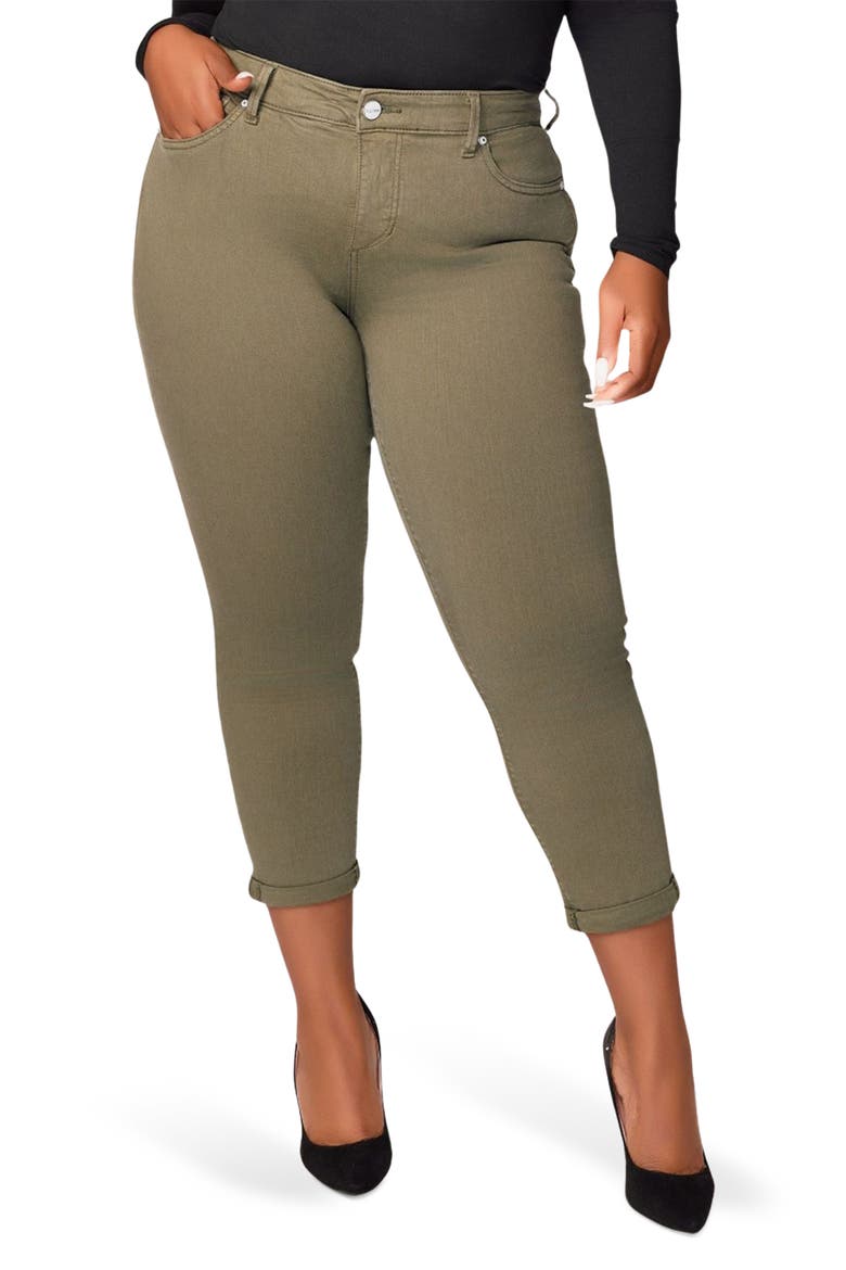 Boyfriend Jeans, Main, color, EVERGREEN