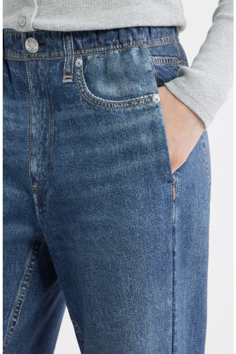 Miramar Pull On Terry Sweatpant Ankle Jeans, Alternate, color, KIMBER