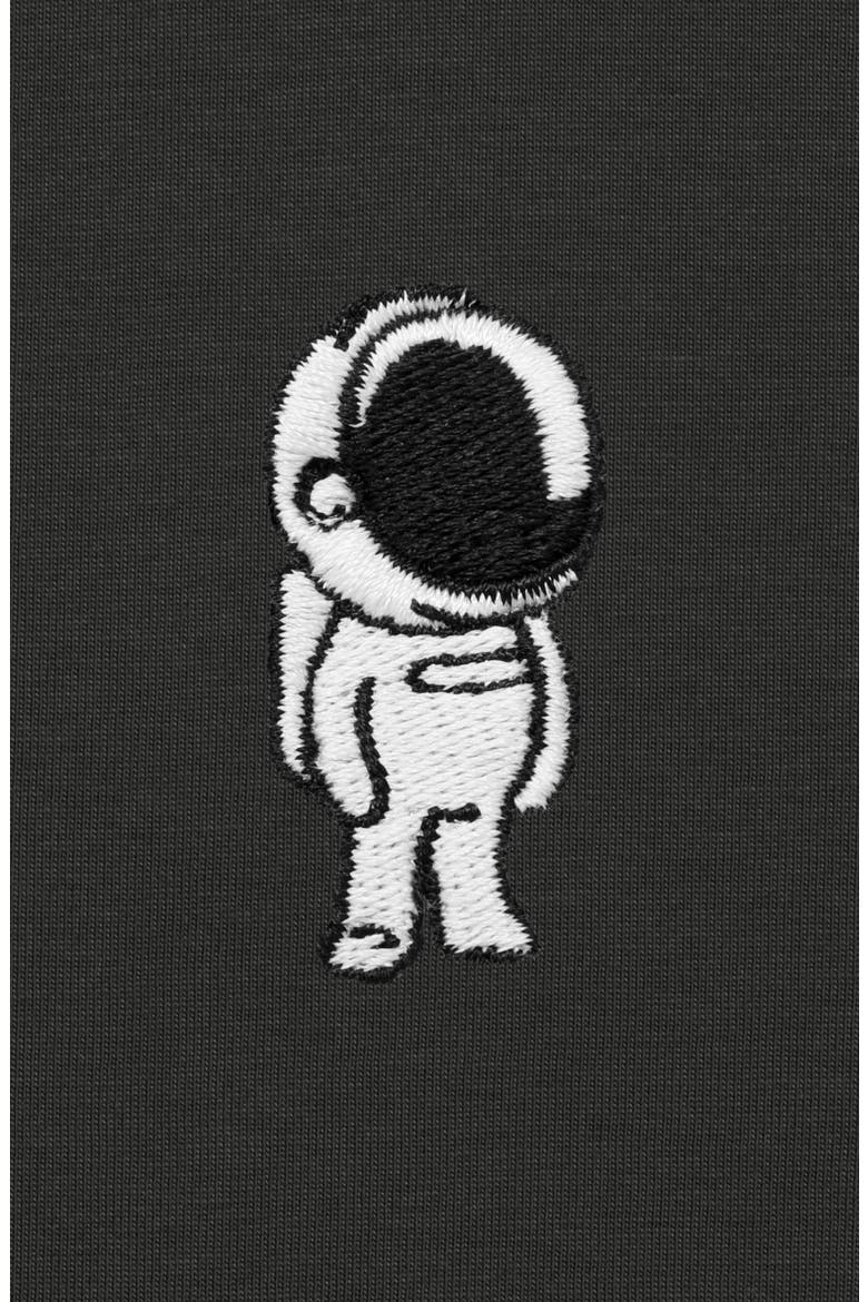 Astronaut Midweight Short Sleeve Polo Shirt, Alternate, color, Charcoal